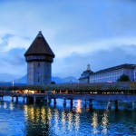 Night Bridge - Lucerne
